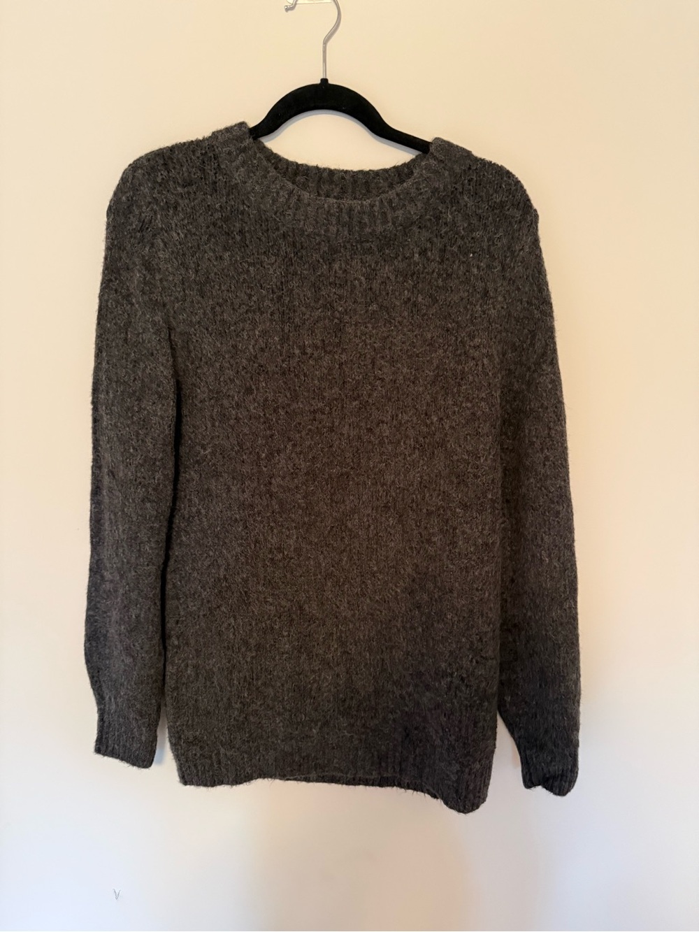 Treasure & Bond Men's Dark Gray Crewneck Sweater